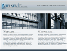 Tablet Screenshot of nielseniplaw.com